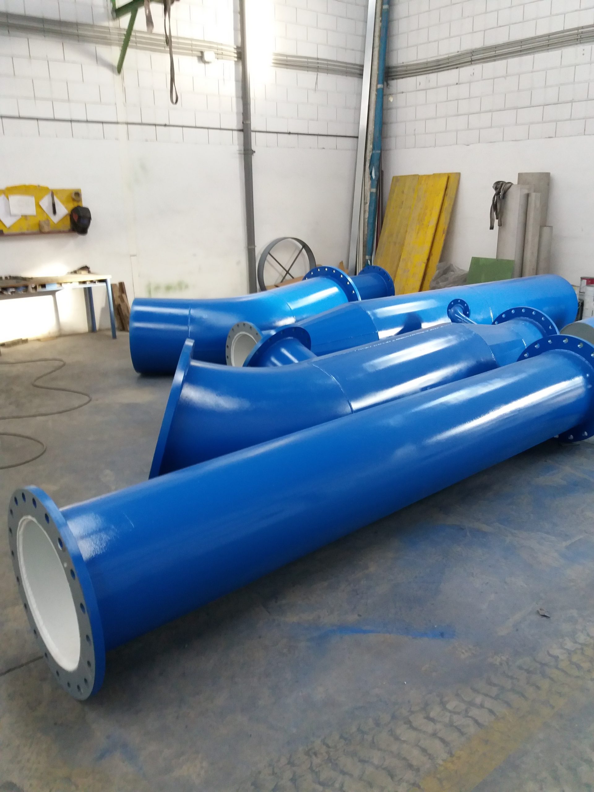 imagen tuberías azules de gran embergadura para cms 2015