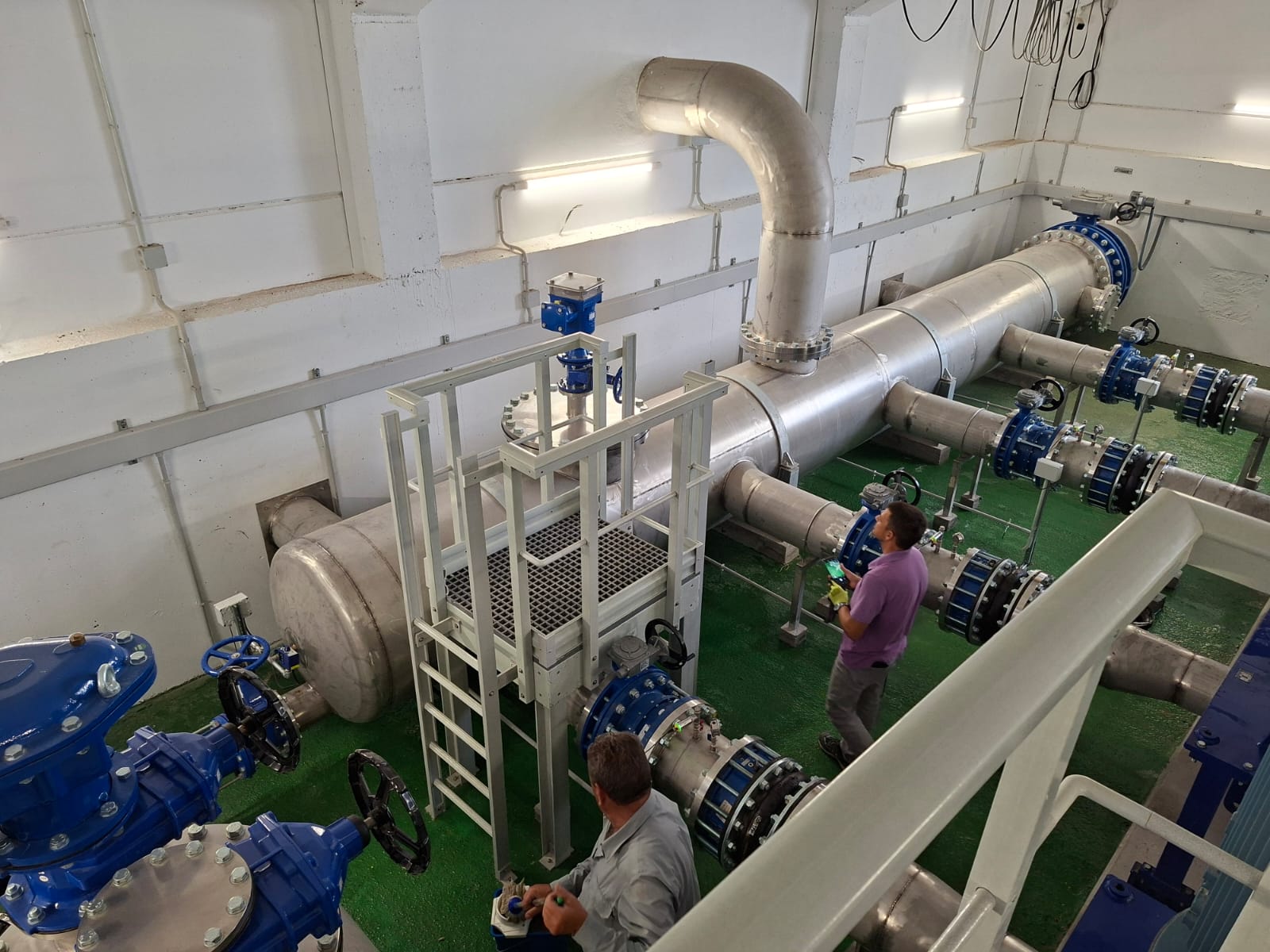 Trabajos Estacion Bombeo para CMS 2015 en Motril (granada)