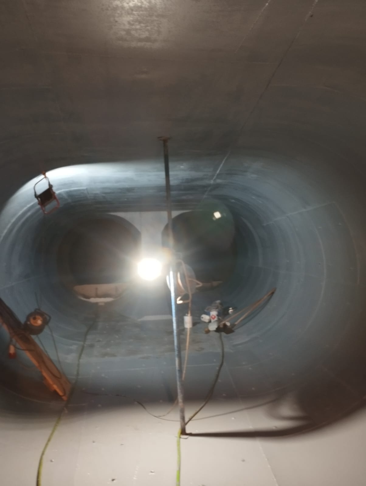 Trabajos Presa la Cueva para CMS 2015 en Motril (granada)